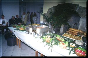 Buffet photo during the 120th anniversary of RL Stevenson Trail