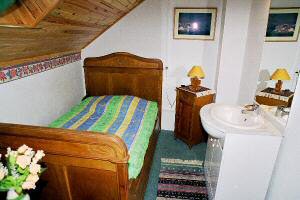 Vue d'une chambre g�te
