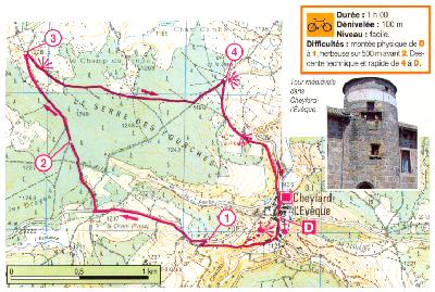 Circuit p�destre de l'Auradou, Loz�re