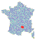 Geographischer Lage der Lozere auf Frankreich's Landkarte