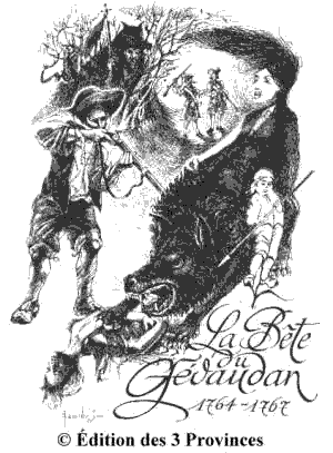 La mythique "B�te" du G�vaudan vue par G.A.E.L., Loz�re
