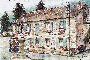 Le Refuge du Moure (Cheylard - Loz�re) en aquarelle de Marie-No�lle Mourgues