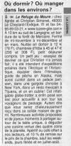 Revue de presse du Refuge du Moure