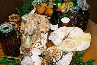 Produits savoureux de terroir