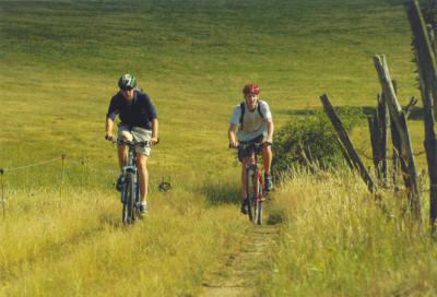 La randonn�e VTT, Loz�re