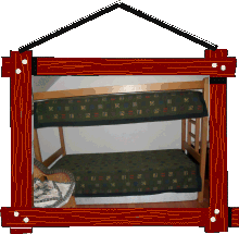 Chambre en gîte d'étape (chambres 5 places) au Refuge du Moure (Lozère)